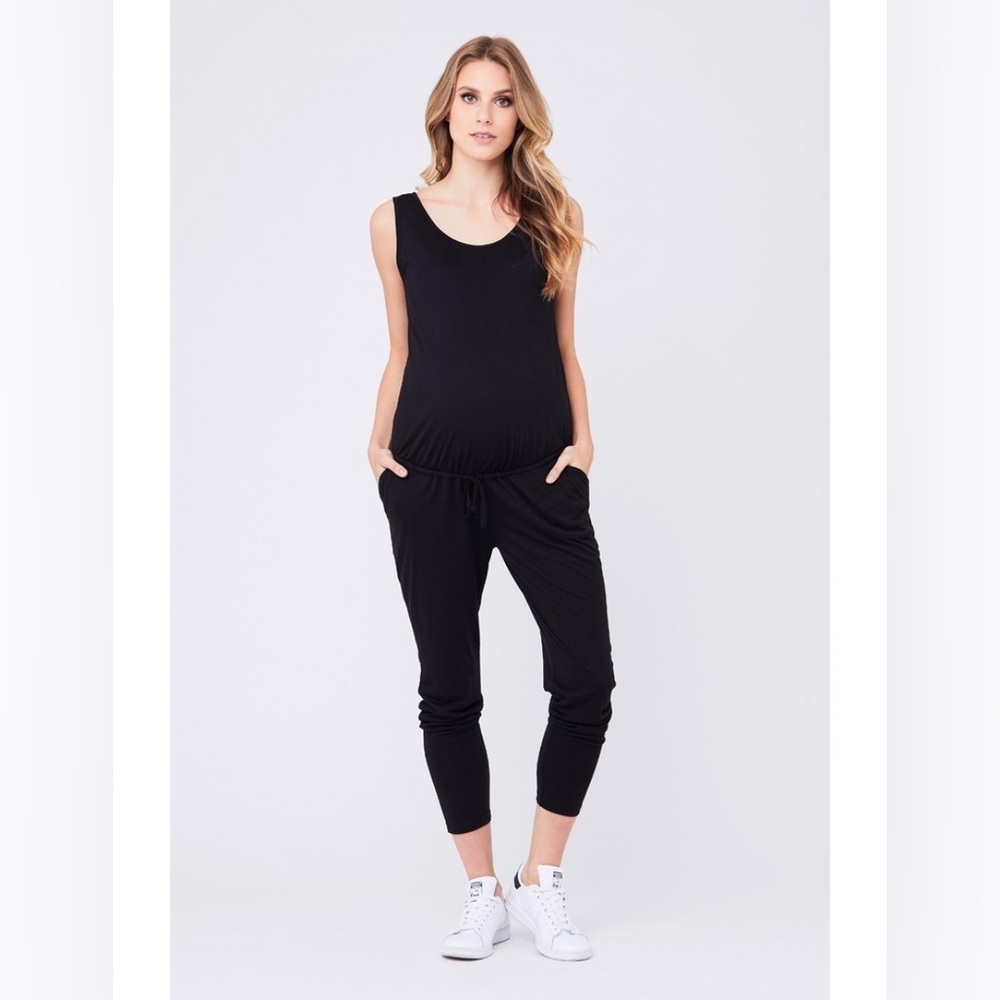 Ripe Maternity Jersey Jumpsuit Small